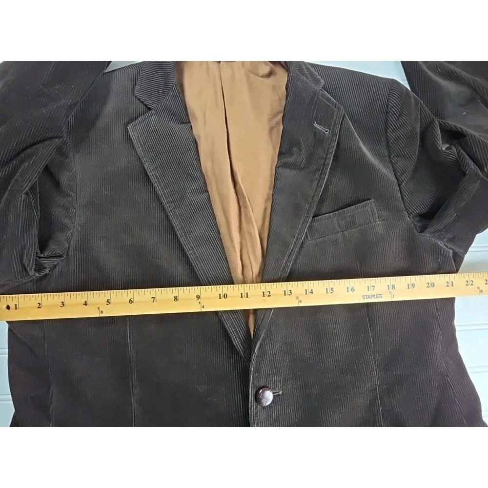 Brooks Brothers Blazer Mens 42R Brown Corduroy Fitzgerald 1818 Sport Coat Jacket